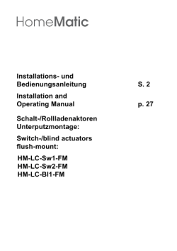 Installations - eQ-3