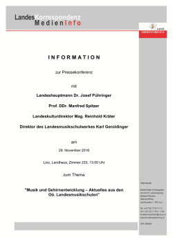information - Land Ober&ouml;sterreich