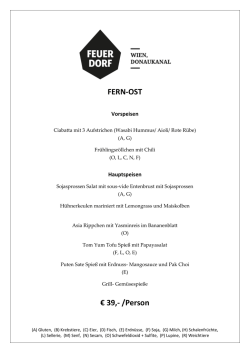FERN-OST &euro; 39,- /Person