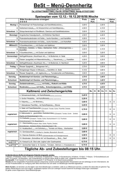 KW 50.16 - BeSt-Menue