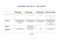Speiseplan vom 05.12. – 08.12. - Eduard-Orth