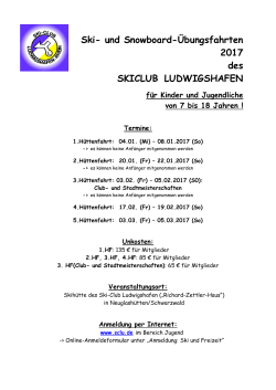 Info - Skiclub Ludwigshafen eV