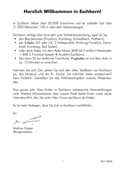 Hotelverzeichnis als pdf zum ausdrucken