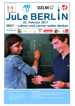 JuLe-Tagung in Berlin 2017
