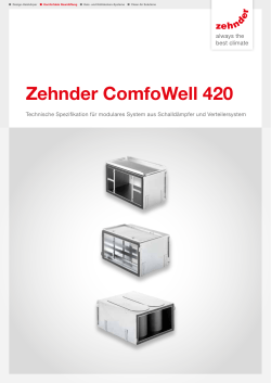 Zehnder ComfoWell 420
