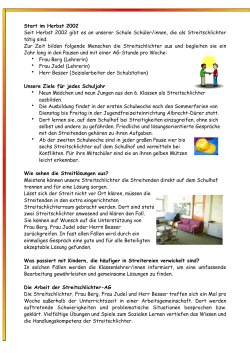Infos AG Streitschlichter