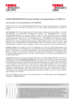 Medienmitteilung als PDF