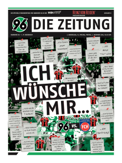 die 96 - Hannoversche Allgemeine Zeitung
