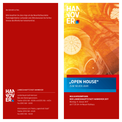open house - Hannover.de