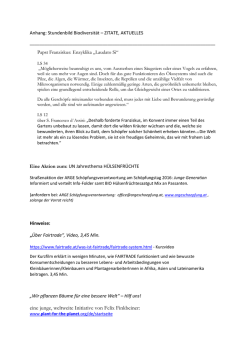 eine junge, weltweite Initiative von Felix Finkbeiner