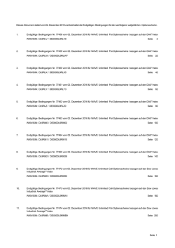 Endgültige Bedingungen - db-X markets