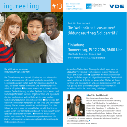 Informationen - ing.meet.ing