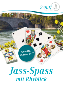 Jass-Spass - Hotel Schiff am Rhein