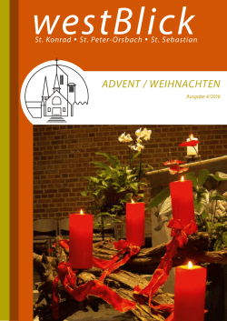 westBlick Dezember 2016 - GDG Aachen