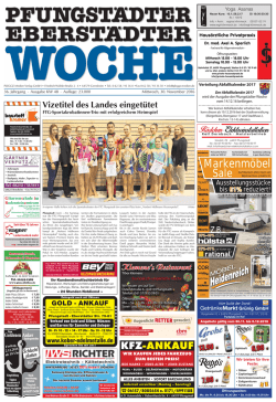 pfungstadter eberstadter woche - Plegge