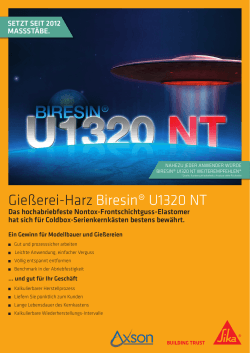 Gießerei-Harz Biresin® U1320 NT