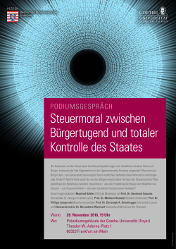 GU-Steuermoral-Poster - Goethe