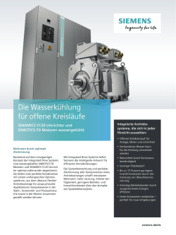 Die Wasserk&uuml;hlung f&uuml;r offene Kreisl&auml;ufe