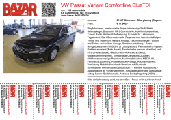 VW Passat Variant Comfortline BlueTDI