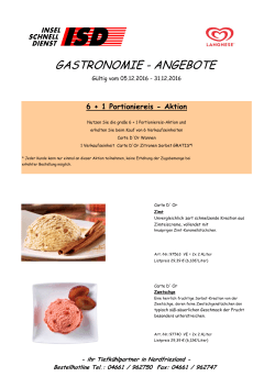 GASTRONOMIE