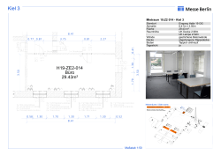 Plan Kiel 3 - Messe Berlin