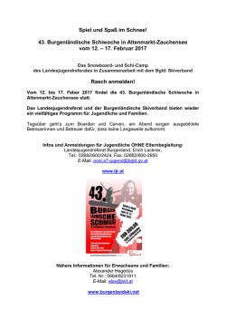 Spiel und Spaß im Schnee bei der 35