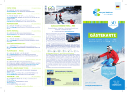 gästekarte - Pec pod Sněžkou