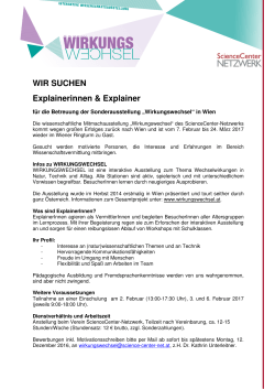 - Science Center Netzwerk
