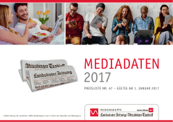 mediadaten 2017 - idowa Markt
