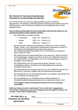 Ich habe die og Hinweise zur Kenntnis genommen