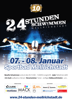Plakat 2017 - 24-Stunden-Schwimmen Mellrichstadt