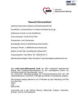 LLB - Gelsenkirchen-Bismarck