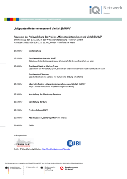 MigrantenUnternehmen und Vielfalt (MUV)