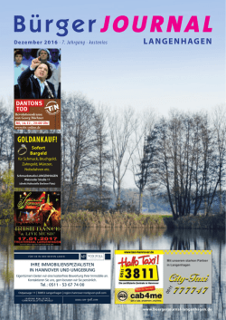 goldankauf! langenhagen - B&uuml;rgerjournal Langenhagen