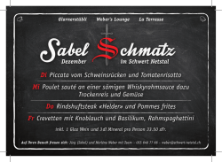 Di Piccata vom Schweinsrücken und