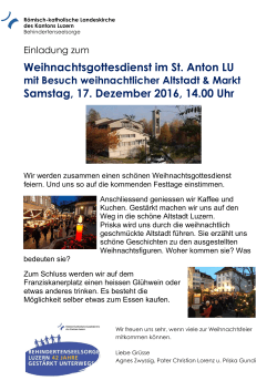 Info - IGSV Luzern