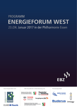 energieforum west 2017