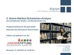 Informationen - Gymnasium Nonnenwerth