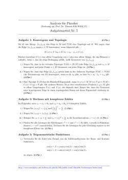 Übungsblatt 7