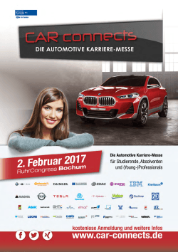 CAR-connects 2017, Bochum - Career