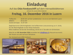 Einladung