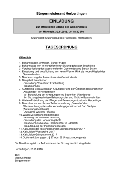 EINLADUNG