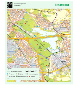 PDF: Übersichtskarte Forstrevier Süd - Düsseldorf