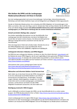 Handout_Bremen - DPRG