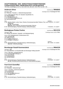 Druckansicht - Hauptverband