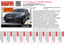 VW Touareg 3.0 TDI BMT 4Motion
