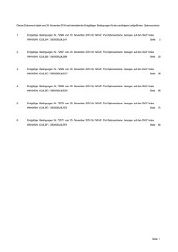 Dieses Dokument datiert vom 25. November 2016 und beinhaltet