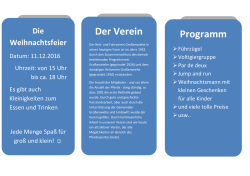 Der Verein Programm - Reit- und Fahrverein Großenwiehe eV