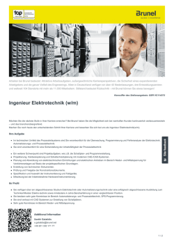 Ingenieur Elektrotechnik Job in Essen