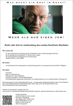 Mehr als nur einen Job!